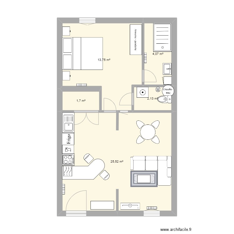 serres par pièce. Plan de 0 pièce et 0 m2