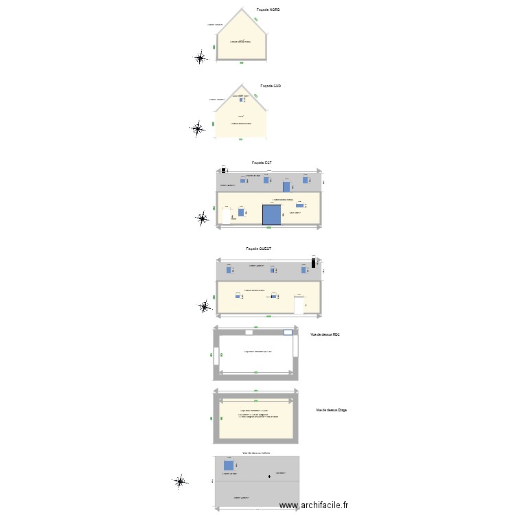 maison commune. Plan de 0 pièce et 0 m2