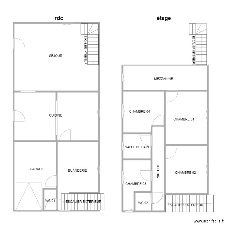 chaigneau. Plan de 0 pièce et 0 m2