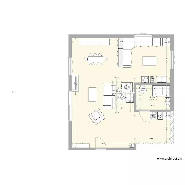 am&egrave;nagement. Plan de 