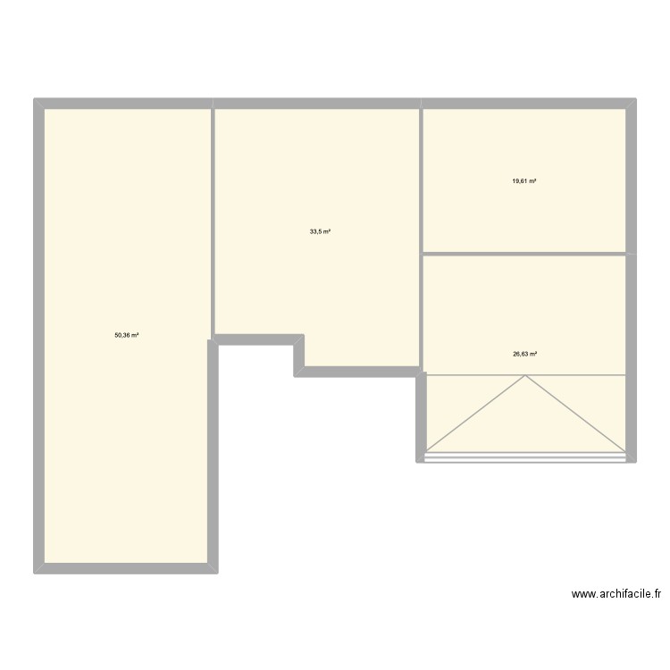 bussy2. Plan de 4 pièces et 130 m2