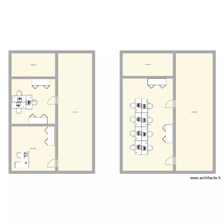 troyes gambetta. Plan de 7  et 197 m²
