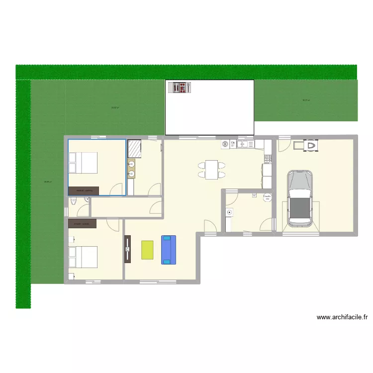 Ma  maison. Plan de 