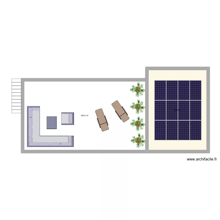 Villa Puglia terrazza panoramica. Plan de 