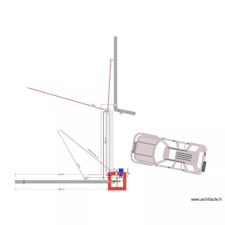 Plan cablage portail. Plan de Plan cablage portail. Plan de