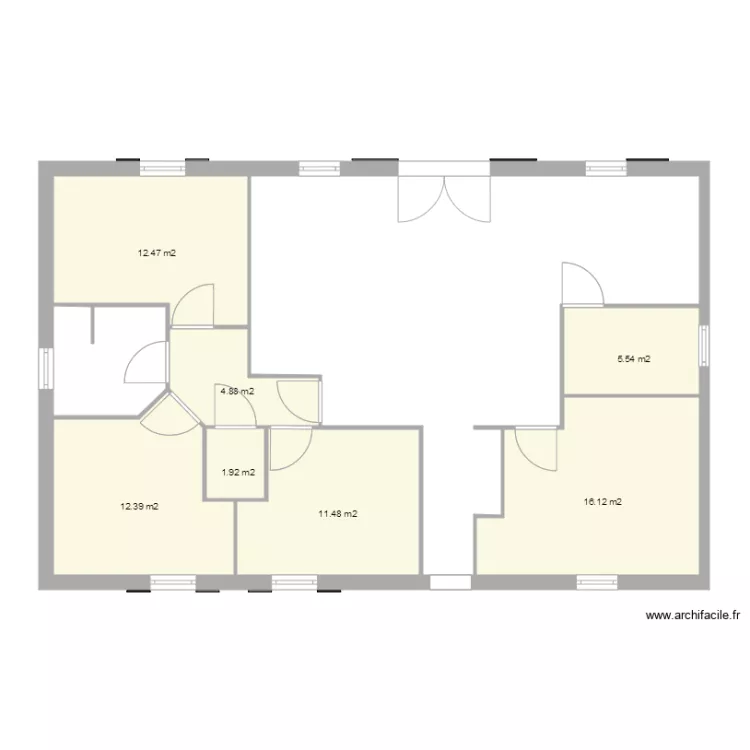 Maison mikit 22. Plan de 