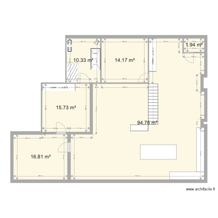 BREGEOT NICOLAS. Plan de 6 pièces et 154 m2