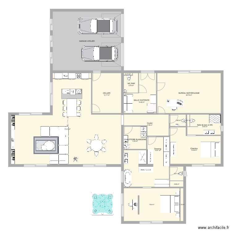 PROJET N1. Plan de 0 pièce et 0 m2