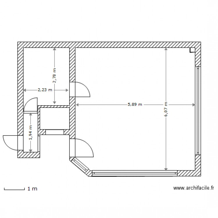 Jambes 3 rez. Plan de 0 pièce et 0 m2