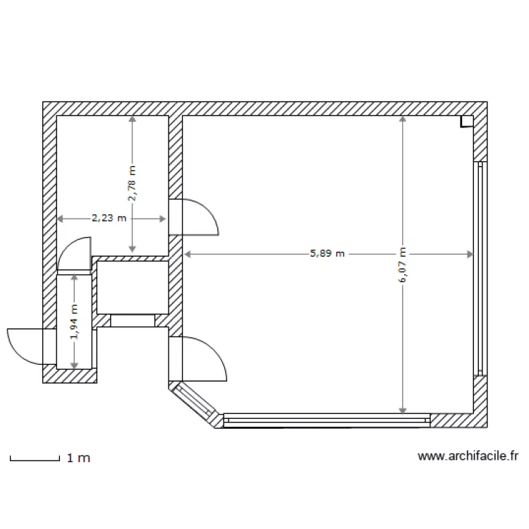 Jambes 3 rez. Plan de 