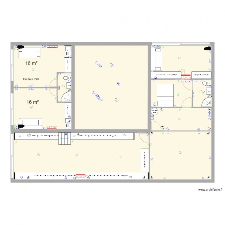 clim. Plan de 0 pièce et 0 m2