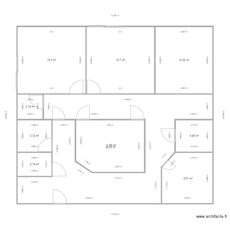 SCM OCTAVECLAMY 3. Plan de 0 pièce et 0 m2