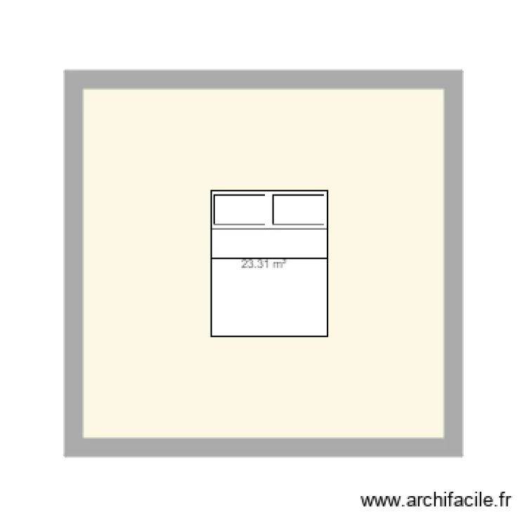 Maison. Plan de 
