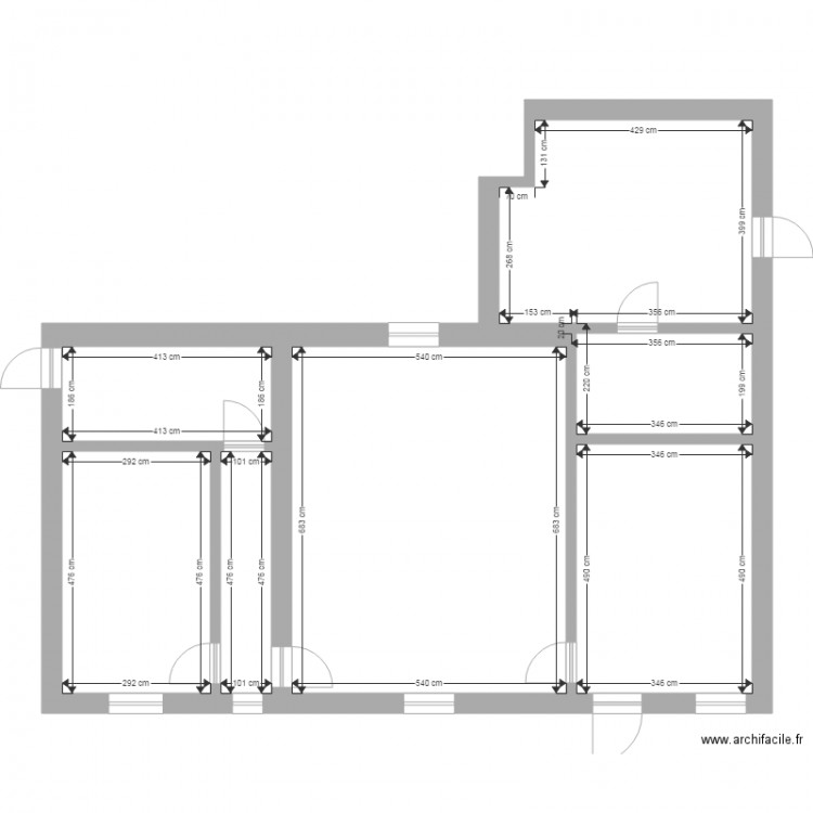 CHAUCHET. Plan de 0 pièce et 0 m2