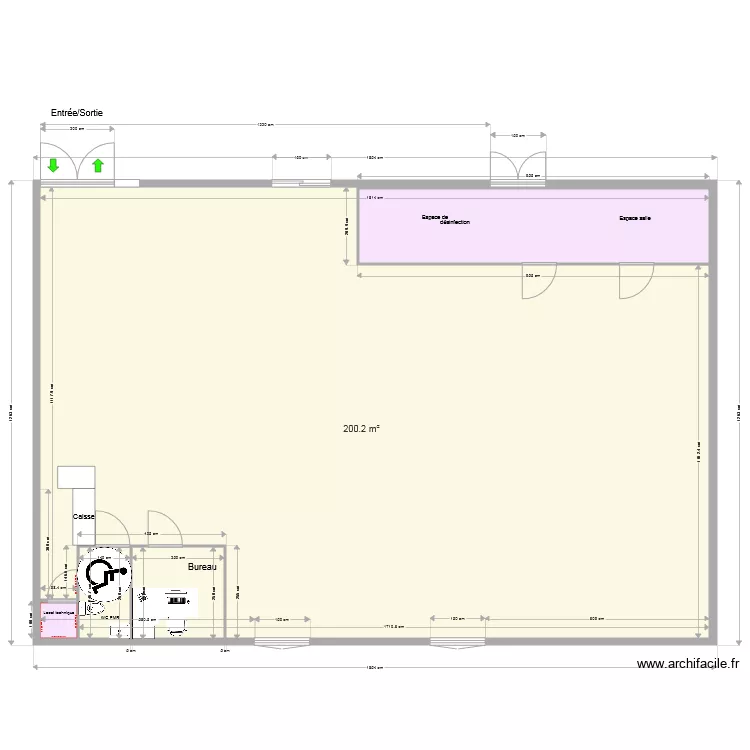 Feraudet le cendre 5. Plan de 