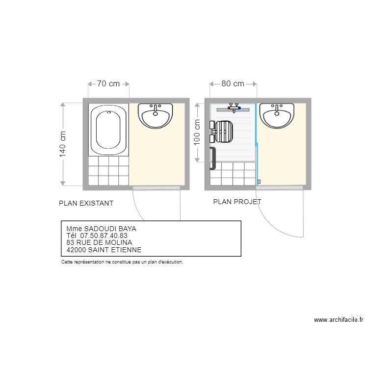 BAILLEUR PUBLIQUE SADOUDI BAYA. Plan de 0 pièce et 0 m2