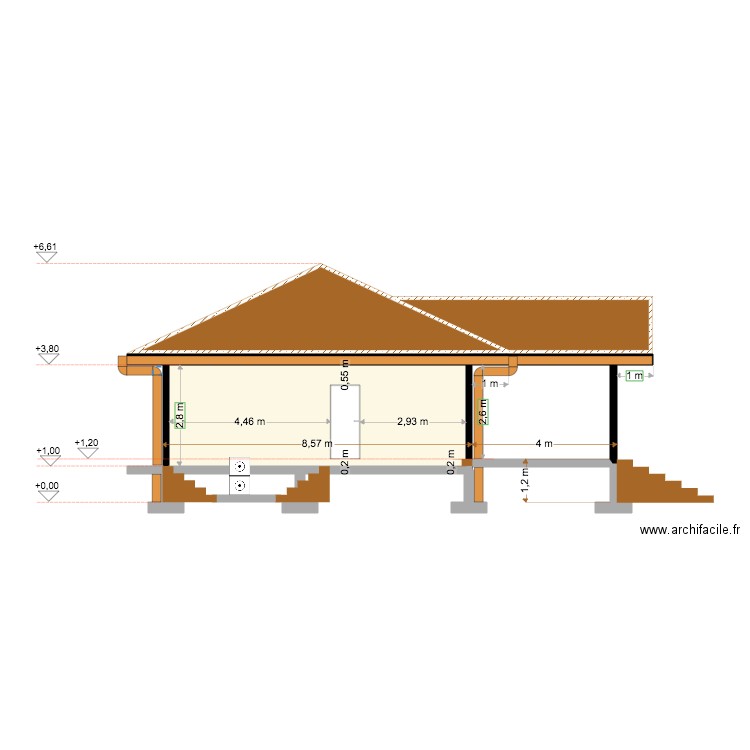 PC Facade Droite B. Plan de 0 pièce et 0 m2