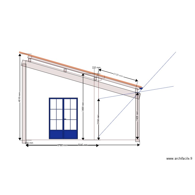 Au vent face Sud. Plan de 0 pièce et 0 m2