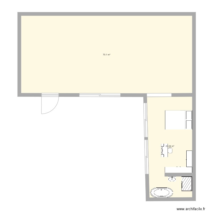 Maison Trépail . Plan de 0 pièce et 0 m2