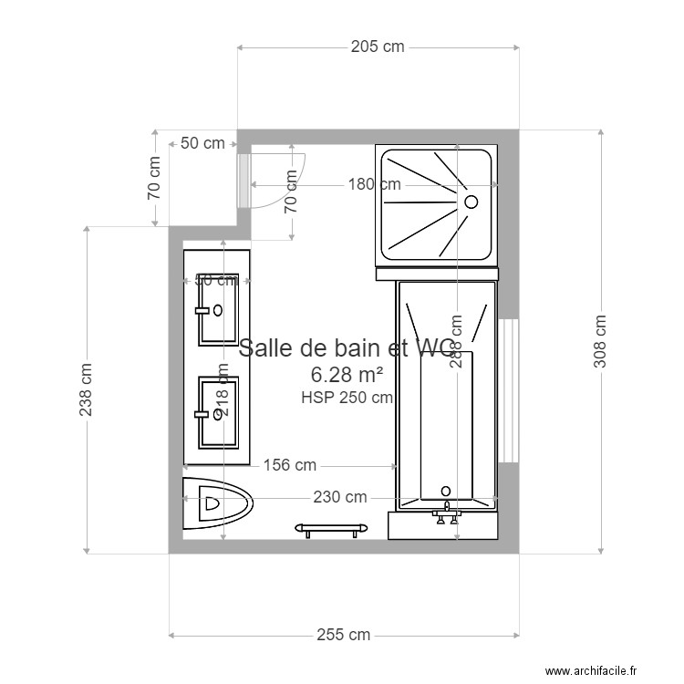 salle de bain yuumie. Plan de 0 pièce et 0 m2