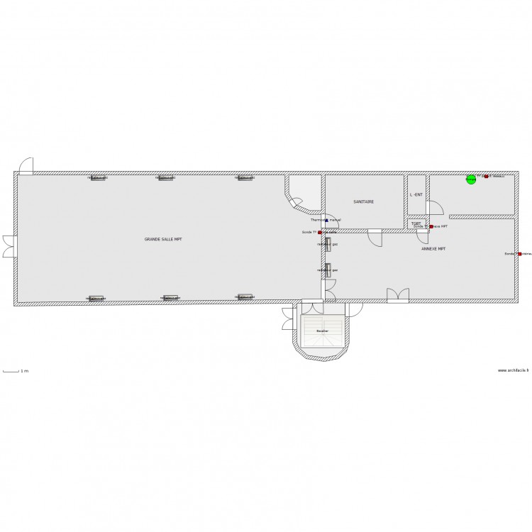 MPT - 4 TOURS. Plan de 0 pièce et 0 m2