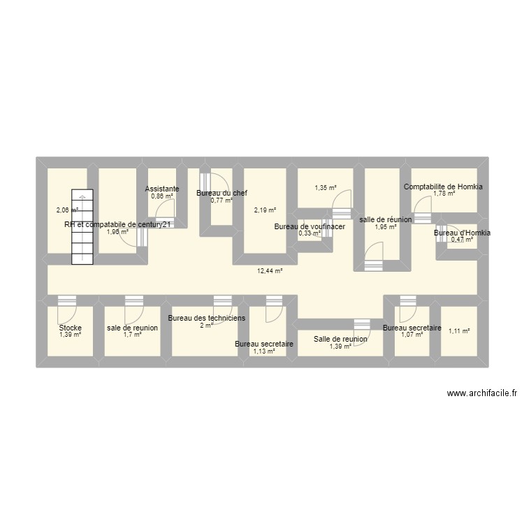 century 21 2eme etage. Plan de 0 pièce et 0 m2