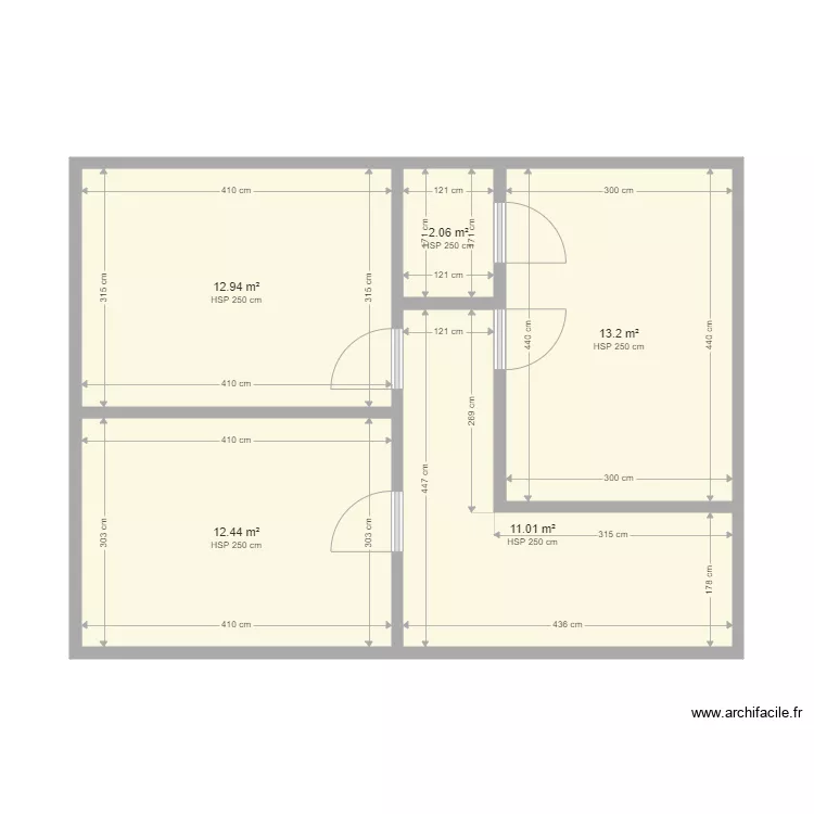 tortora sabrina etage avant . Plan de 