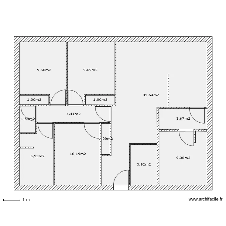 Maison Mikit 3. Plan de 
