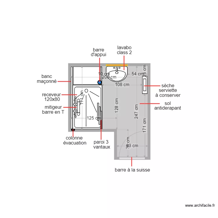 clavier 6035. Plan de 