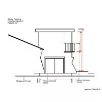 Studio Picholine Projet sur&eacute;l&eacute;vation Fa&ccedil;ade Sud 02 18 