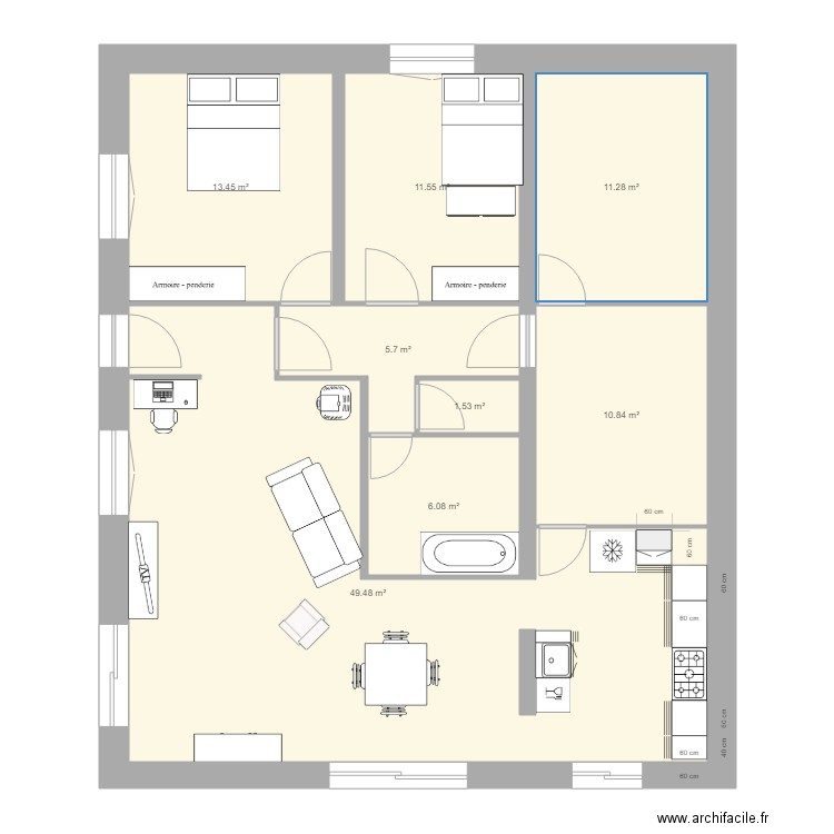 7 Pomerols. Plan de 0 pièce et 0 m2