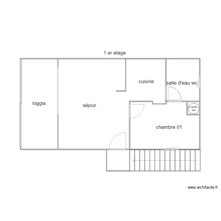 bessonet verger. Plan de 