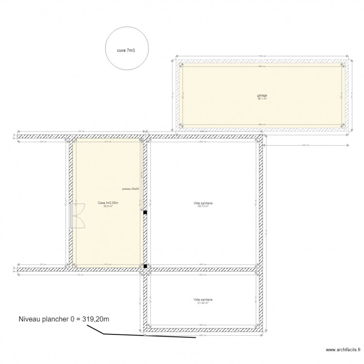 pelletsoussol. Plan de 0 pièce et 0 m2