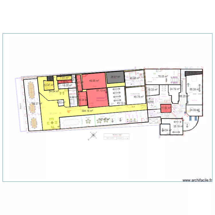 VDN LILLE A1. Plan de 