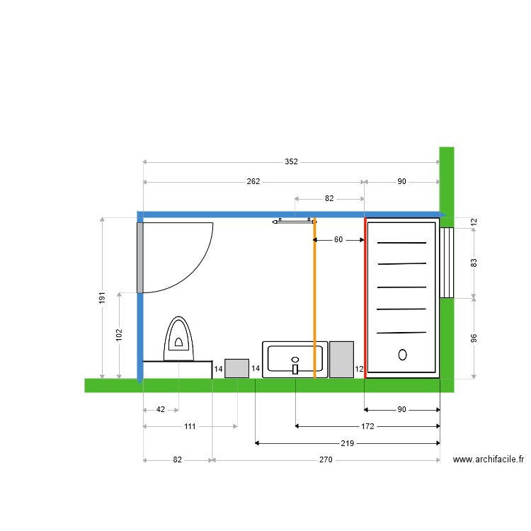 CARANGEOT I Volumes SDE Etage. Plan de 0 pièce et 0 m2