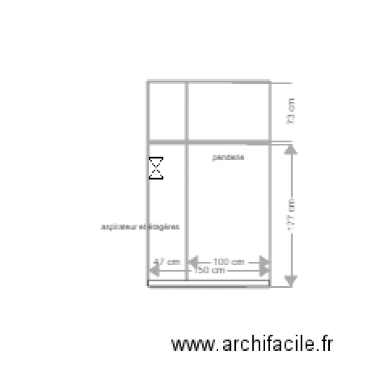 placard entrée broncard intérieur. Plan de 0 pièce et 0 m2