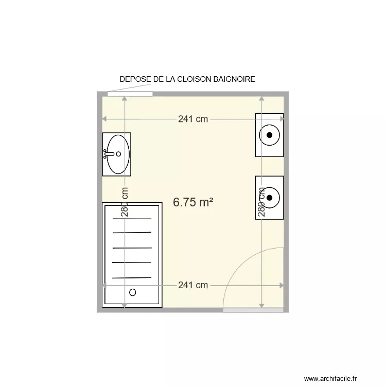 HAMADOUCHE CHRISTOPHE . Plan de 
