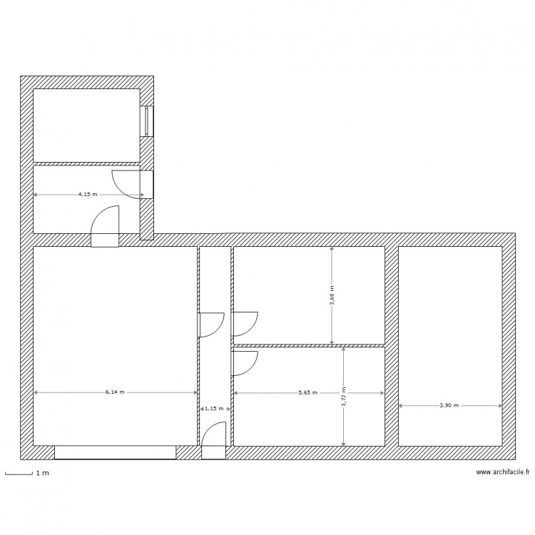 til chatel 2. Plan de 0 pièce et 0 m2