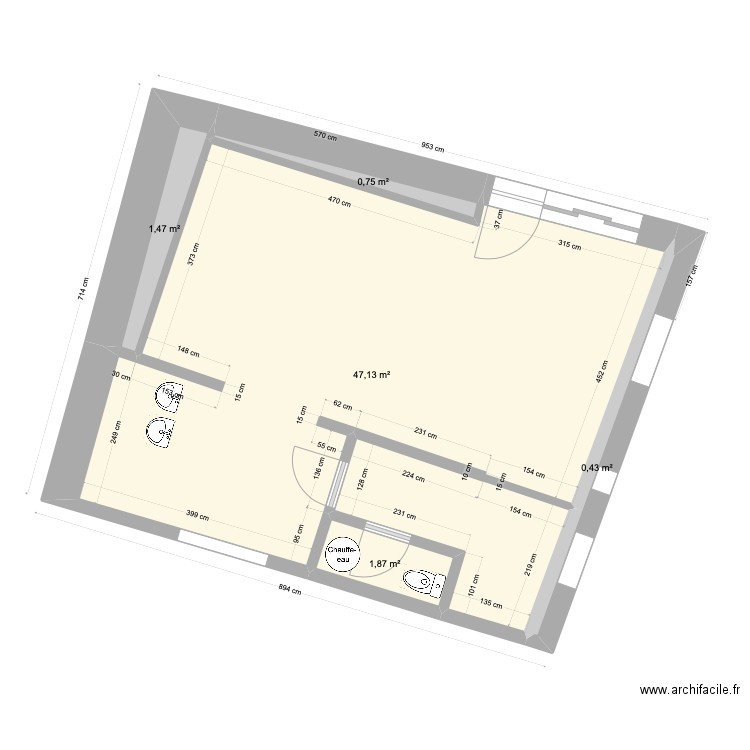 PamPain - Etat initial. Plan de 0 pièce et 0 m2
