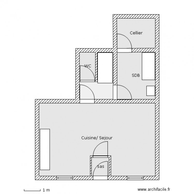 Plan. Plan de 0 pièce et 0 m2