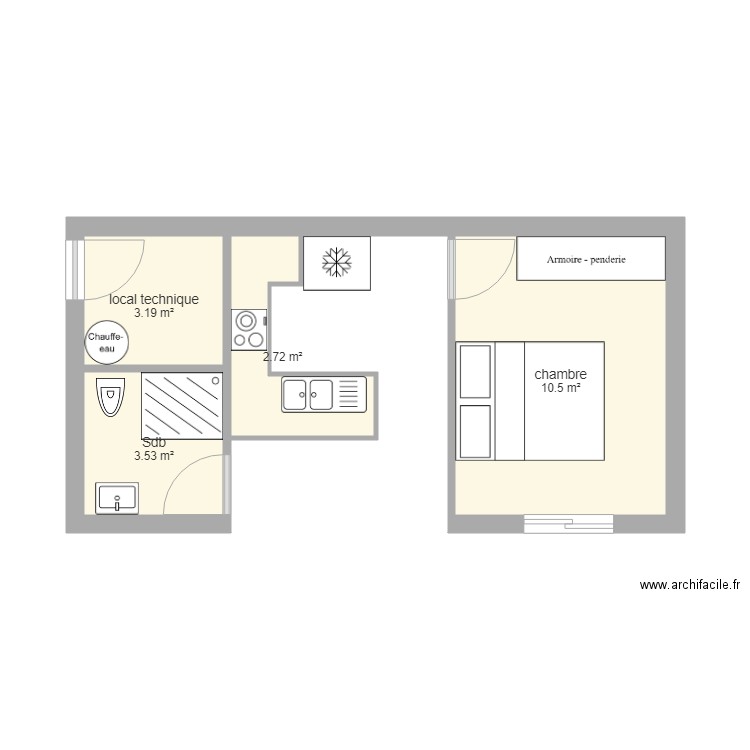 pool house. Plan de 0 pièce et 0 m2