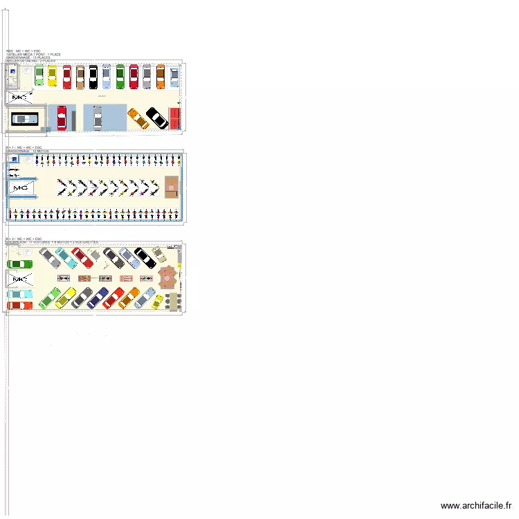 Gentilly RDC sauvegarde. Plan de 