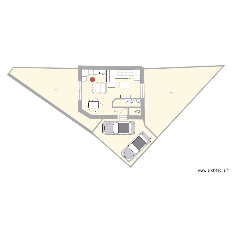 essai 6 gueriniere. Plan de 0 pièce et 0 m2