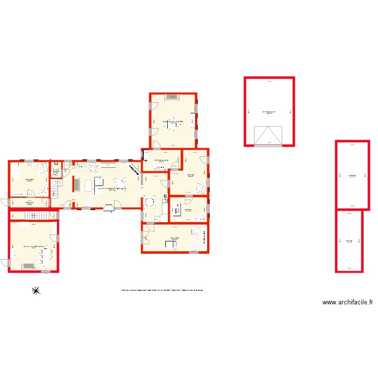 BI 3688 PLAN COTE. Plan de 0 pièce et 0 m2