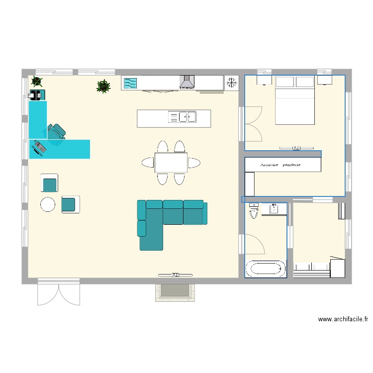 Plan de maison . Plan de 0 pièce et 0 m2