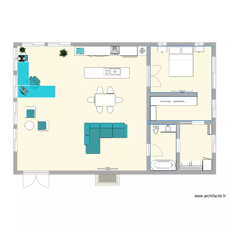 Plan de maison . Plan de 