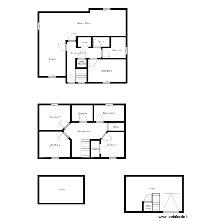 ORHANT VITRE. Plan de 