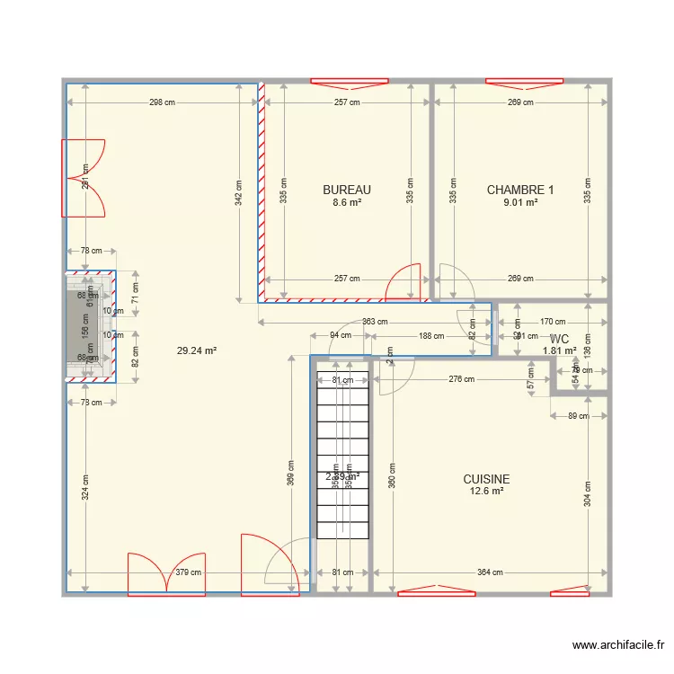 FR CHARDAC. Plan de 