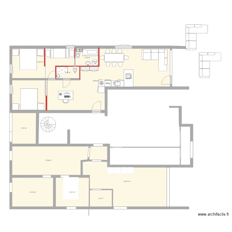 BERLICANT RC. Plan de 0 pièce et 0 m2