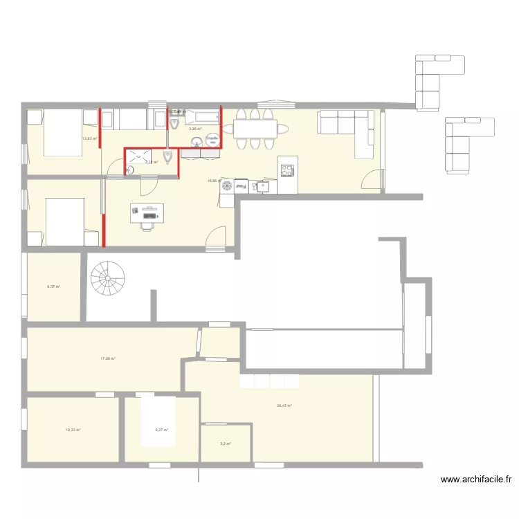 BERLICANT RC. Plan de 